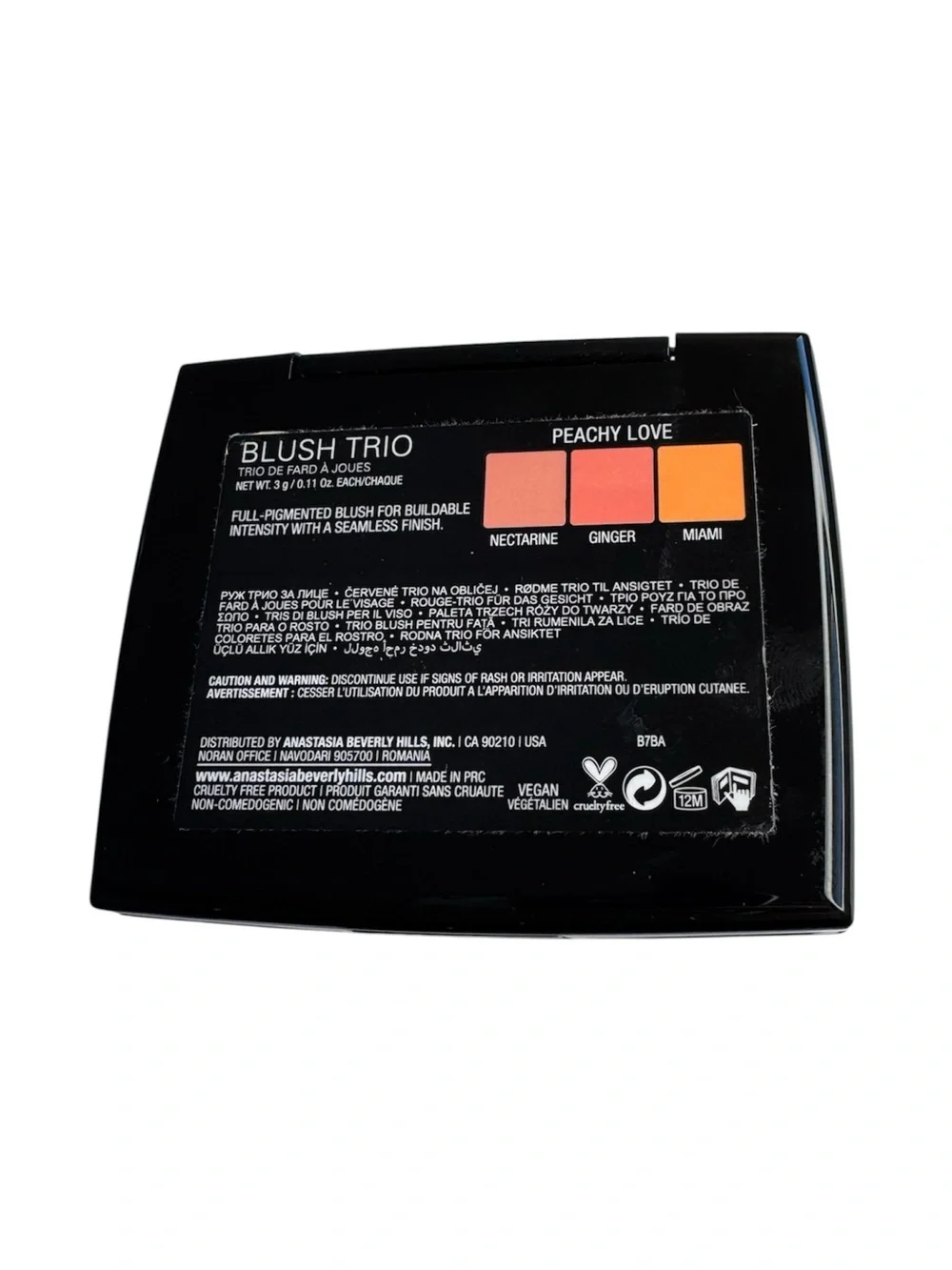 Anastasia Beverly Hills Blush Trio Peachy Love